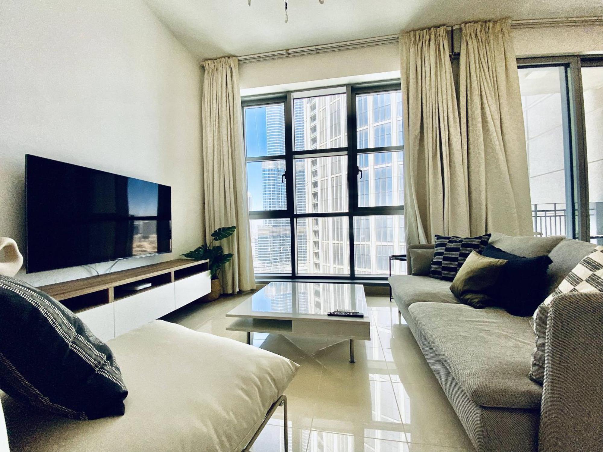 Lux Bnb Standpoint Tower Burj & Fountain Views Dubai Esterno foto