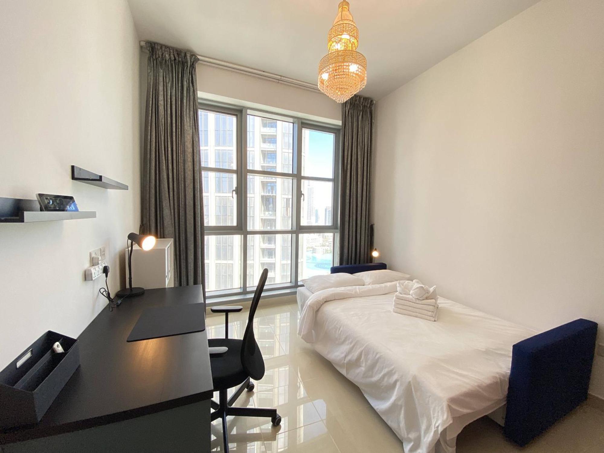 Lux Bnb Standpoint Tower Burj & Fountain Views Dubai Esterno foto