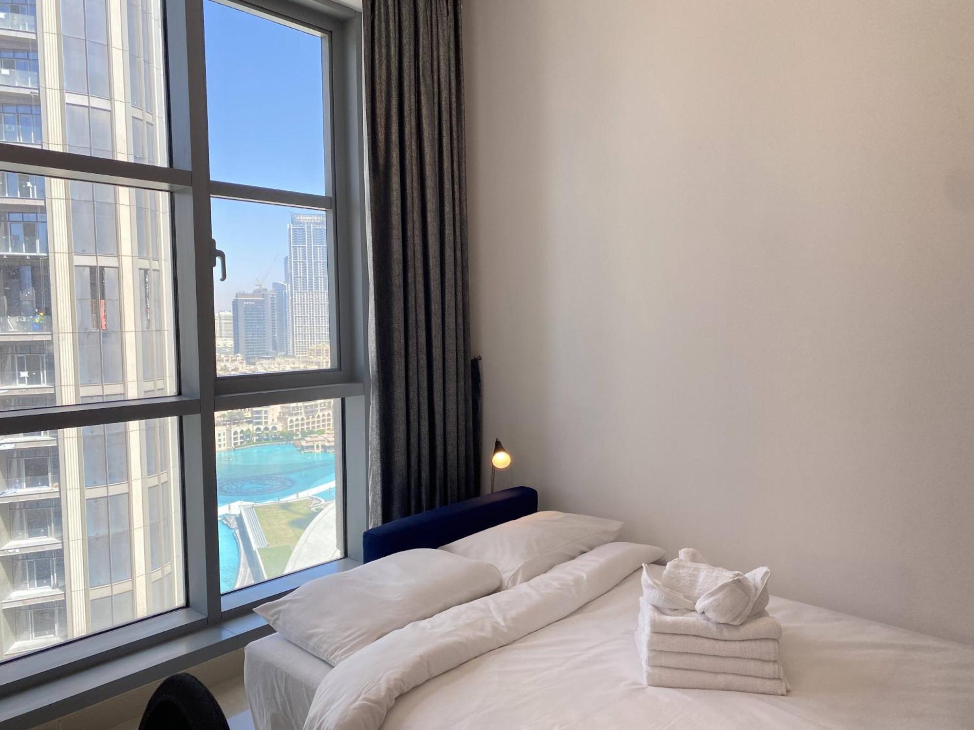 Lux Bnb Standpoint Tower Burj & Fountain Views Dubai Esterno foto