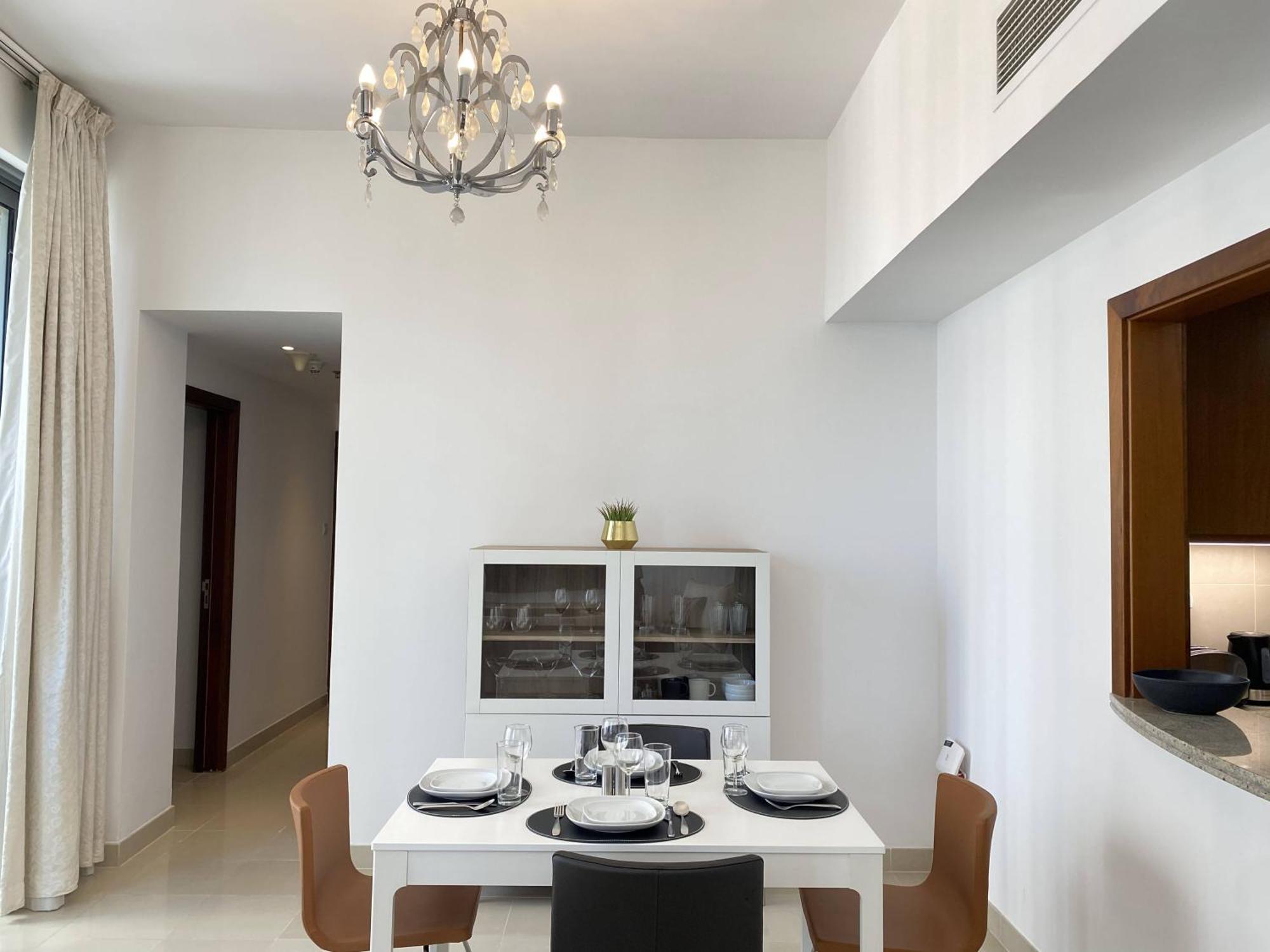 Lux Bnb Standpoint Tower Burj & Fountain Views Dubai Esterno foto